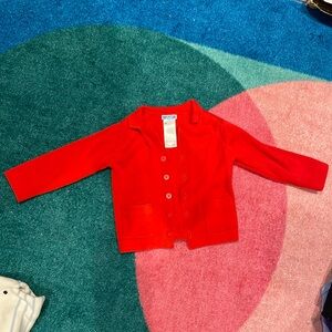 Jacadi red blazer 24month
